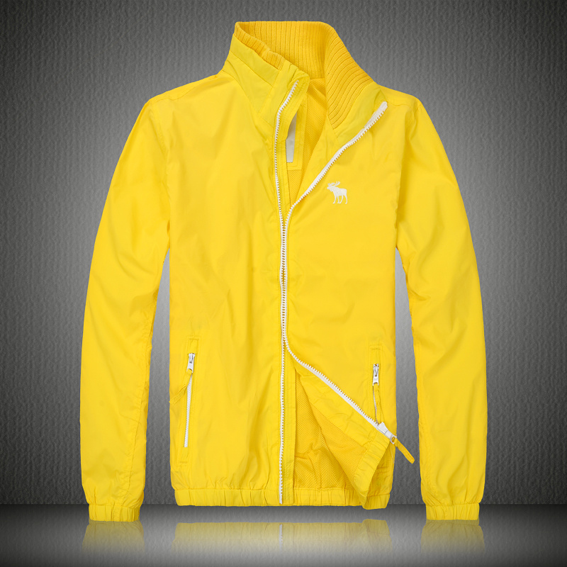 Veste Abercrombie & Fitch Homme Pas Cher en Jaune